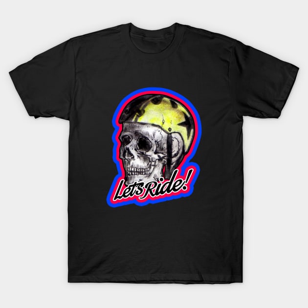 Skull Ryder Helmet T-Shirt by Producer